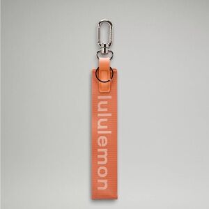 Lululemon Orange Keychain